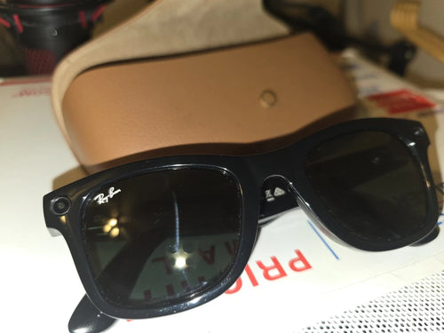 Ray-Ban | Meta Wayfarer (Gen 2) - Shiny Black, Green lenses