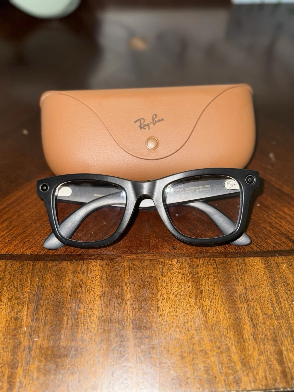 Ray-Ban Meta Wayfarer Smart Glasses Matte Black