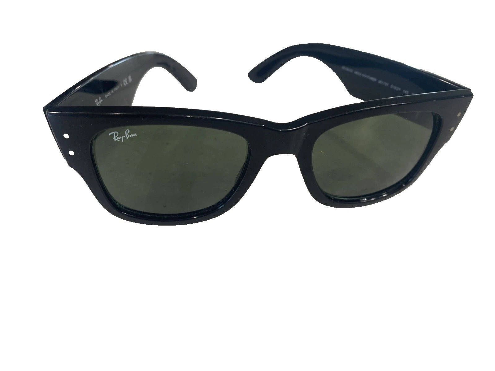 Rayban RB 0840-s MEGA wayfarer 901/31 145 3N BLACK SUNGALSSES