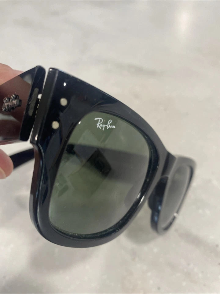 Rayban RB 0840-s MEGA wayfarer 901/31 145 3N BLACK SUNGALSSES
